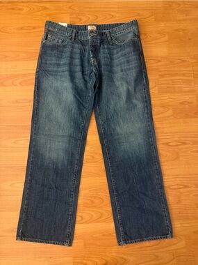 Hugo Boss Orange Modern Regular Fit Jeans Men's Size 38/32 US Dark Blue Wash